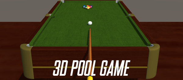 Simple 3D Pool Game In UNITY ENGINE With Source Code