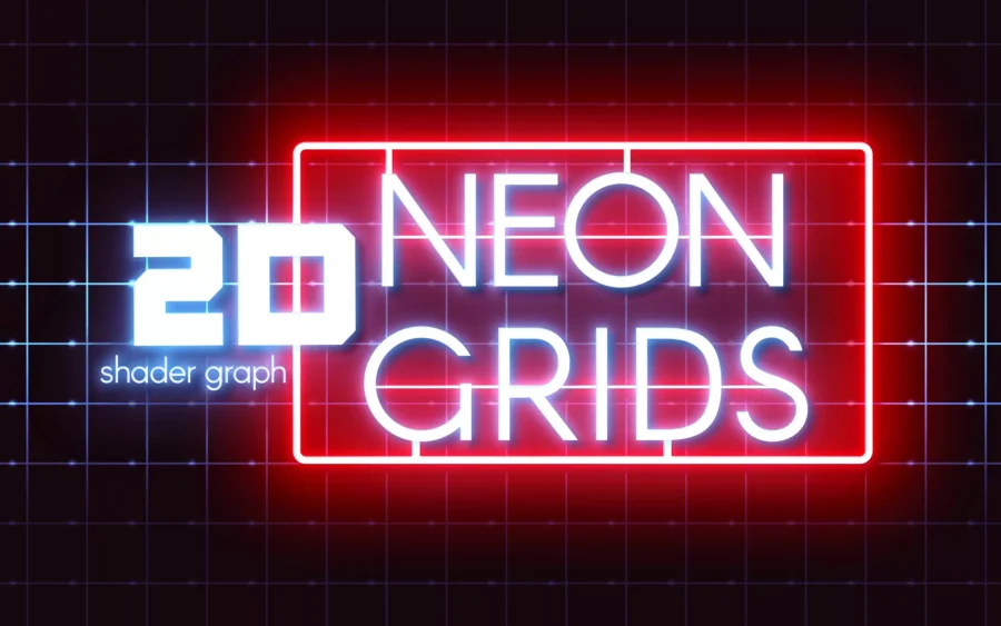 2D Neon Grids screenshot 1