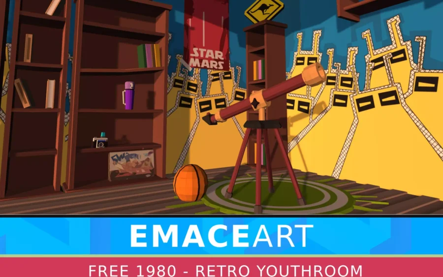 1980 MidPoly Retro Rooms screenshot 1